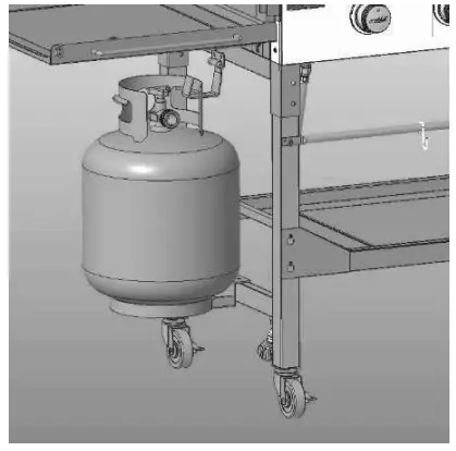 Livoo DOC278 Plancha Gaz Station 4 Burners - fig 3