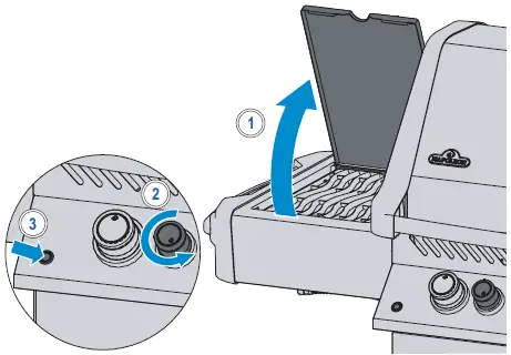 NAPOLEON P665 Gas Grill 10