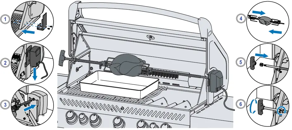 NAPOLEON P665 Gas Grill 14