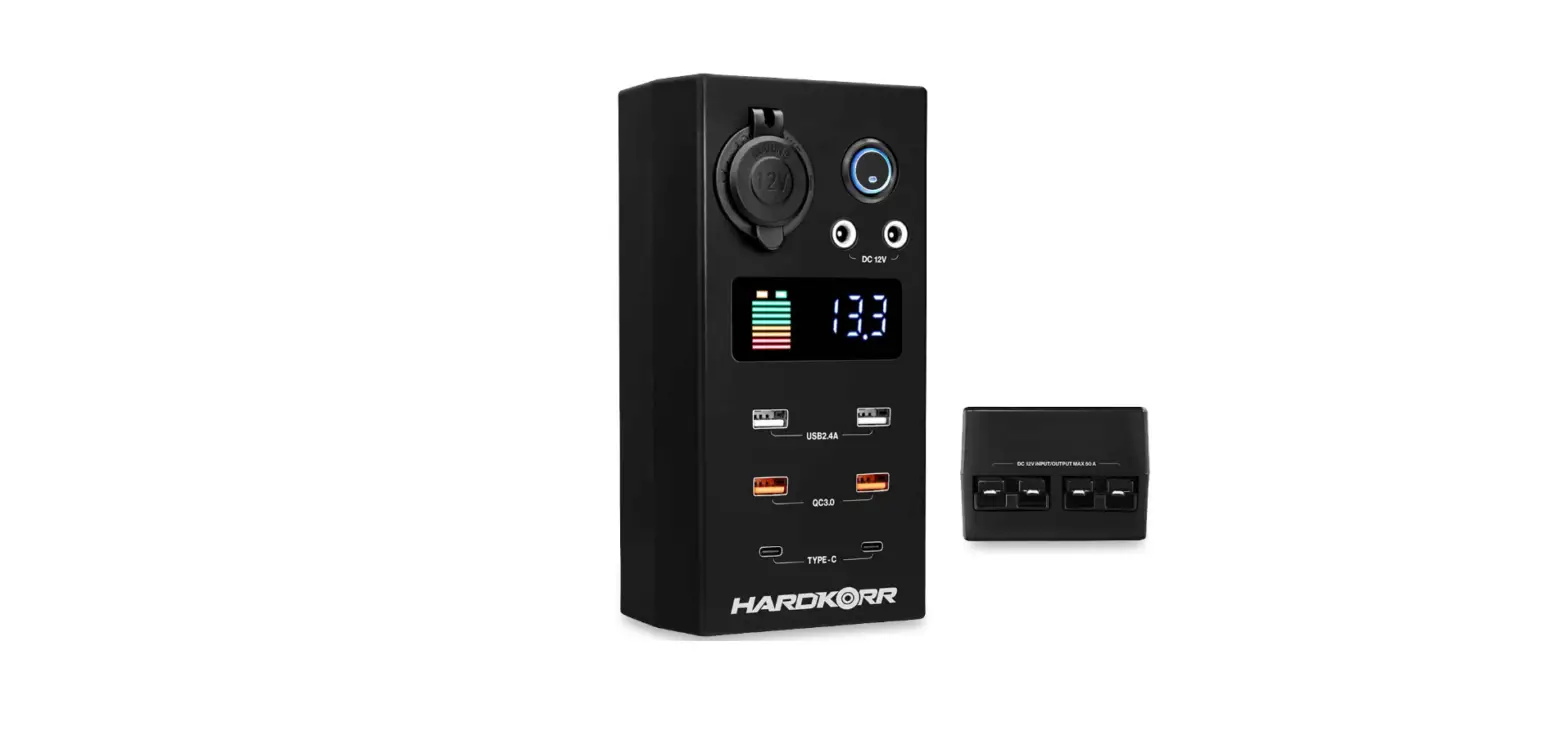 Hardkorr 12v Dc Power Distribution Box Instruction Manual