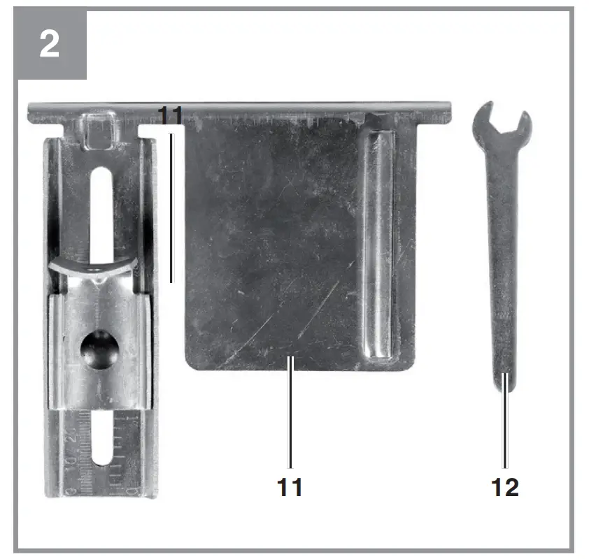 Layout and items supplied