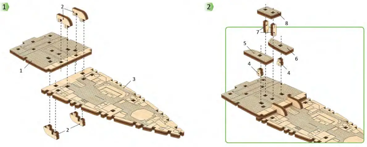 UGEARS-120-Ocean-Beauty-Yacht-fig- (4)