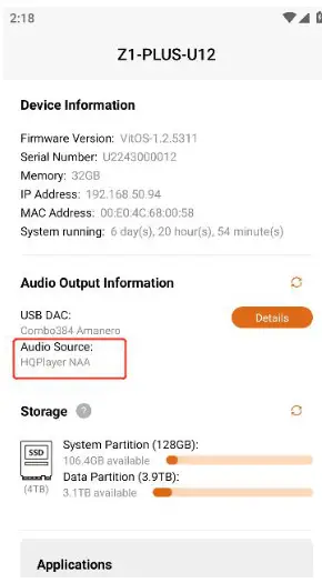 ignalyst Z1 Plus HQ Player NAA Desktop - HQ Player13