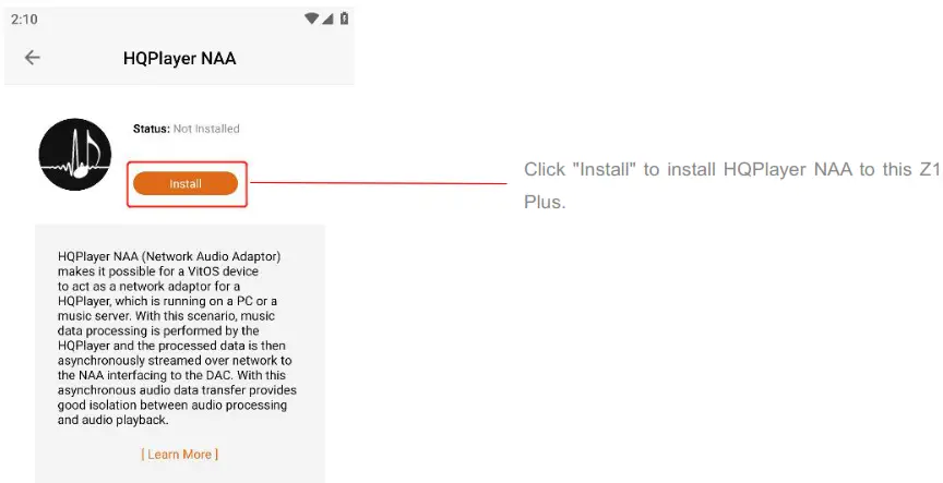 ignalyst Z1 Plus HQ Player NAA Desktop - HQ Player2