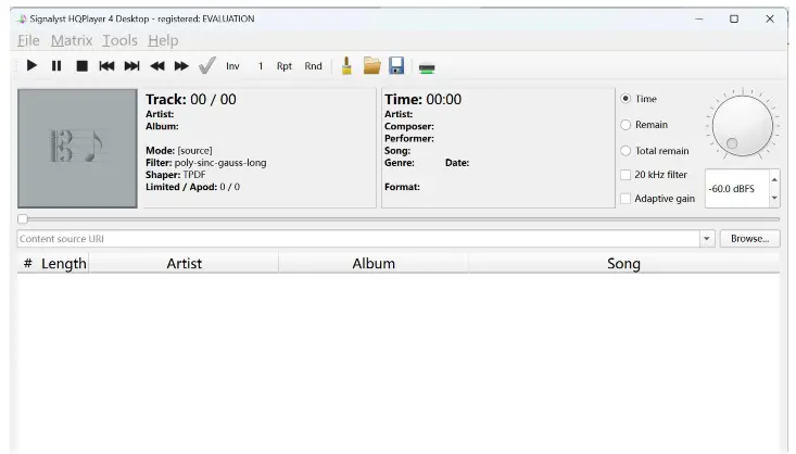 ignalyst Z1 Plus HQ Player NAA Desktop - HQ Player6