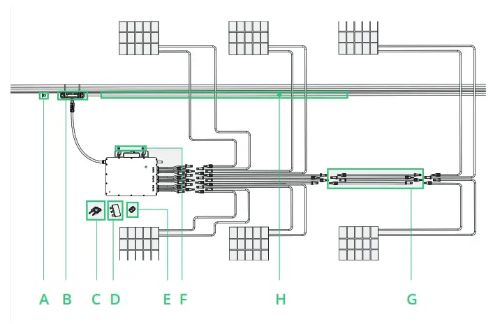 hoymiles HMT 2250 6T Photovoltaic Microinverter
