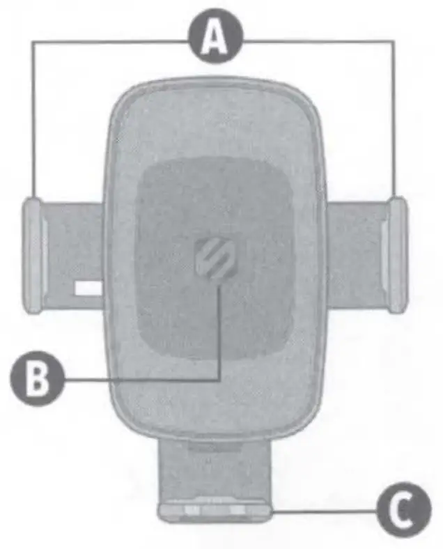 Universal Wireless Charging Phone Mount