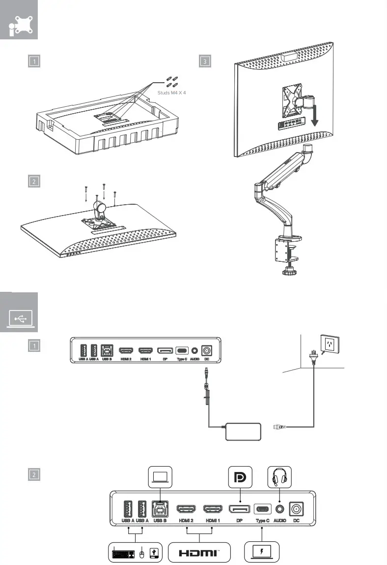 ALOGIC Clarity Pro, Clarity Pro Touch 27 Inch 4K UHD Monitor - Parts 2