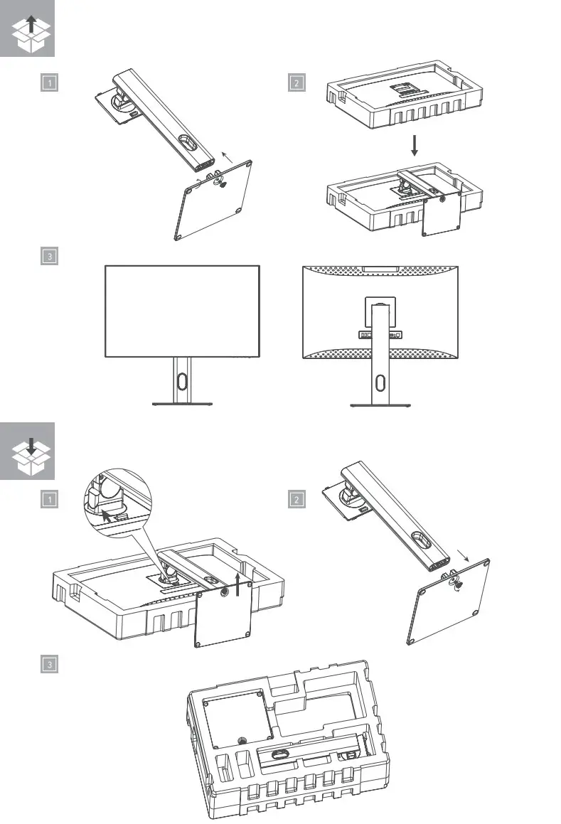 ALOGIC Clarity Pro, Clarity Pro Touch 27 Inch 4K UHD Monitor - Parts