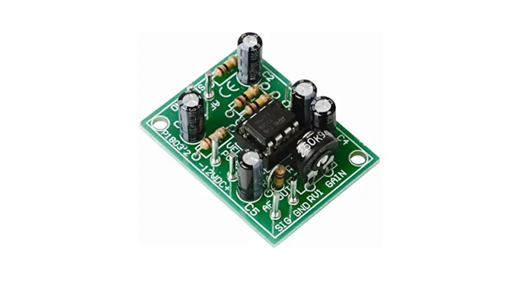 Velleman K1803 Universal Mono Pre-amplifier User Manual