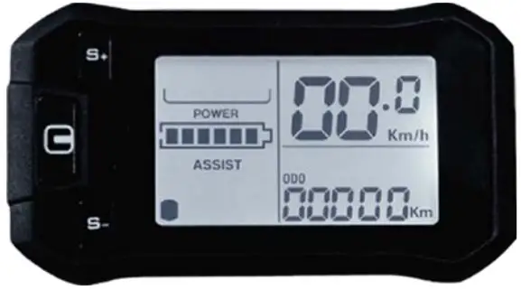 SCIWIL S850-LCD Electric Bike Smart Display