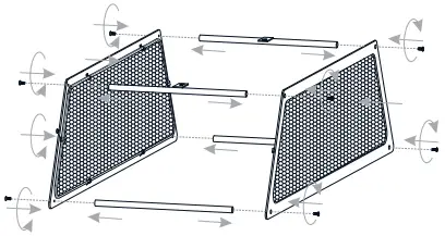 QUOIZEL SYA536BN Syrah 5-Light Matte Black Chandelier Island Light B1