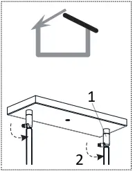 QUOIZEL SYA536BN Syrah 5-Light Matte Black Chandelier Island Light B5a