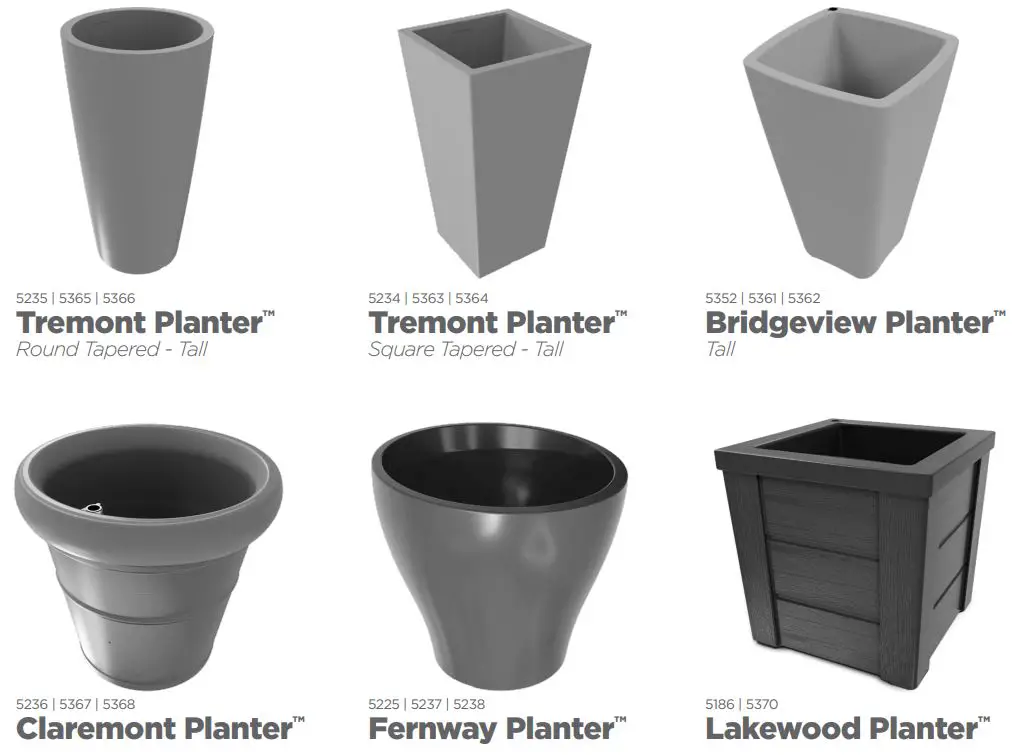 STEP2-5234-Tremont-Tall-Round-Tapered-Planter-fig-1