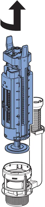 GEBERIT TYP 290 Dual Flush Filling Valve - a1