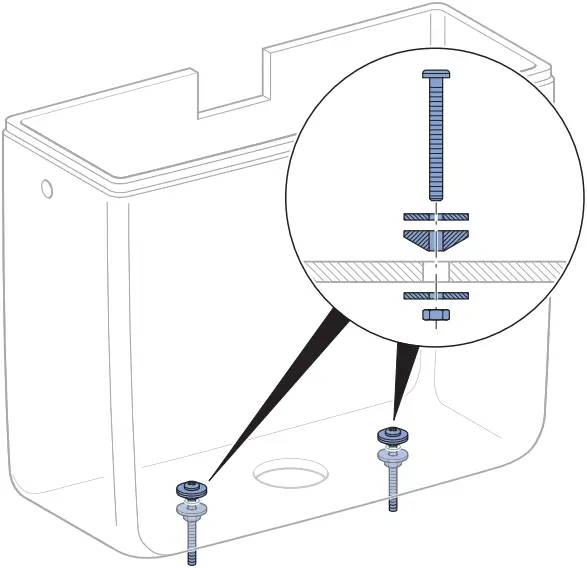 GEBERIT TYP 290 Dual Flush Filling Valve - a2