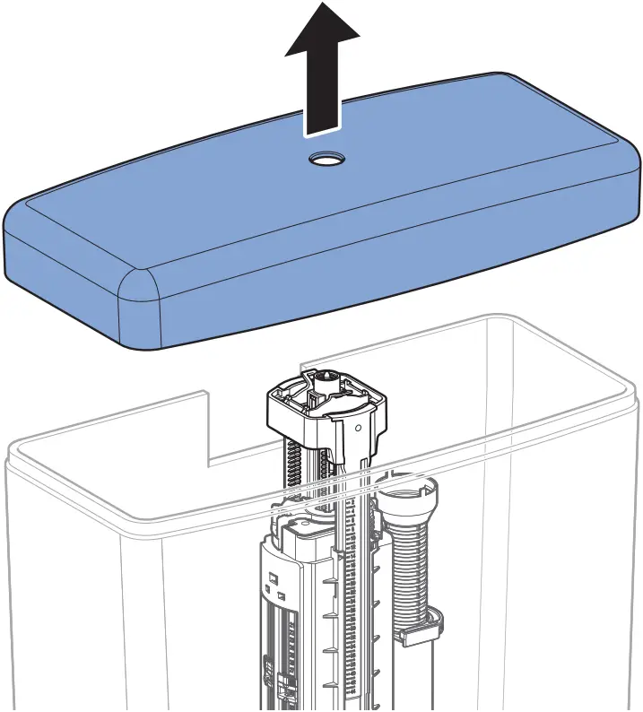 GEBERIT TYP 290 Dual Flush Filling Valve - d5