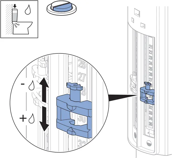 GEBERIT TYP 290 Dual Flush Filling Valve - e2