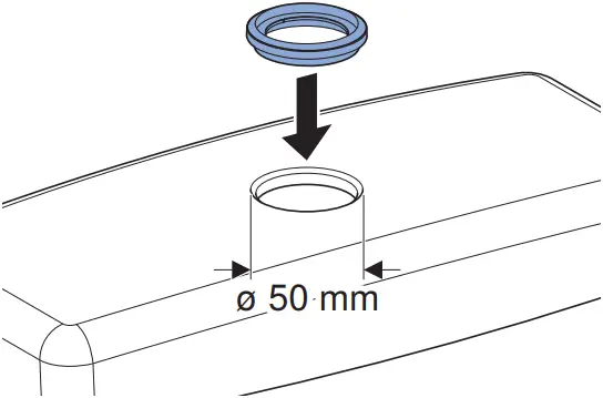GEBERIT TYP 290 Dual Flush Filling Valve - e5