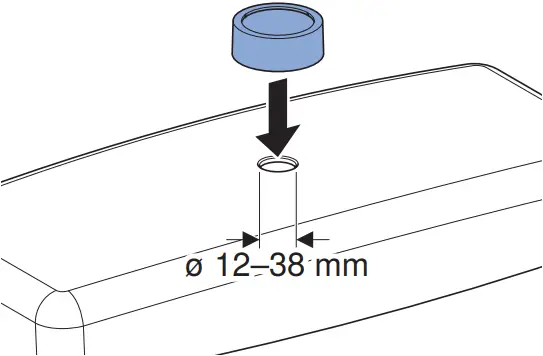 GEBERIT TYP 290 Dual Flush Filling Valve - e6