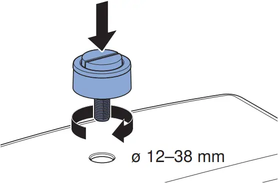 GEBERIT TYP 290 Dual Flush Filling Valve - e9