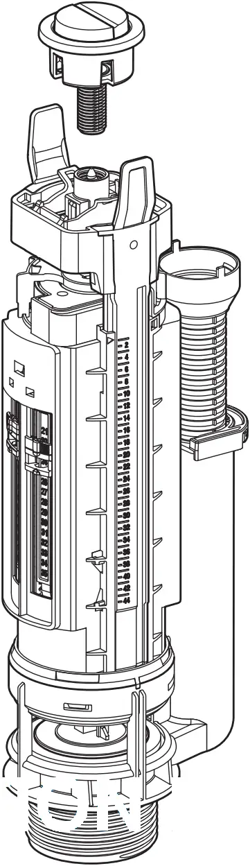 GEBERIT TYP 290 Dual Flush Filling Valve