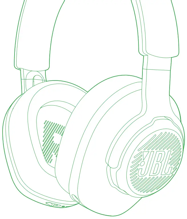 JBL Quantum 360X Wireless Over Ear Console Gaming Headset for Xbox