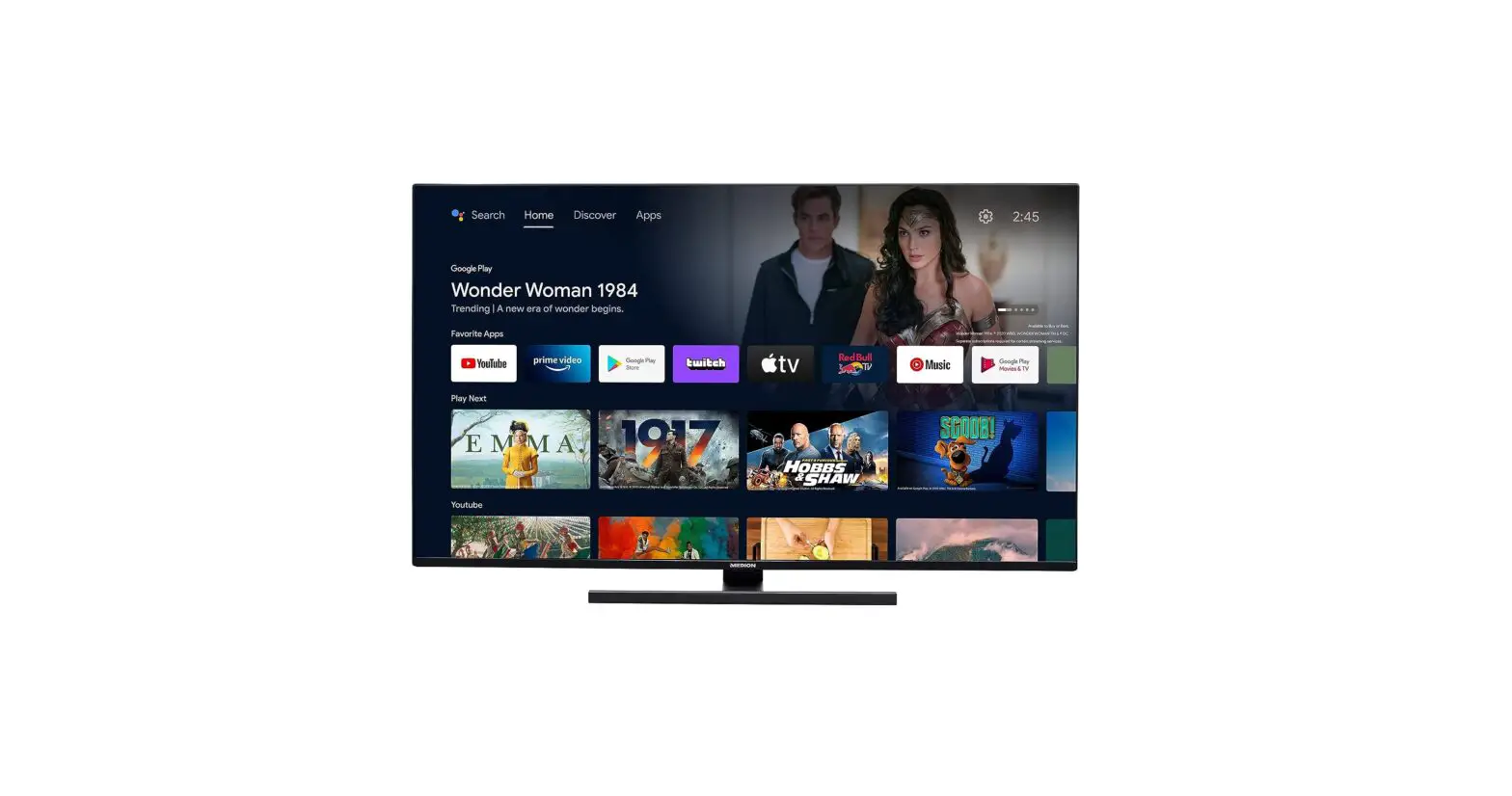 Medion Life X16596 Qled Android Uhd Smart-tv User Manual