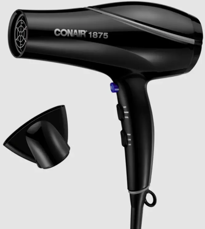 CONAIR 190 Style and Shine Natural Crystal Collection Hair Dryer