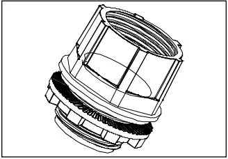 Metalux VT4S LED Vaportite Luminaire A6