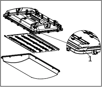 Metalux VT4S LED Vaportite Luminaire A7