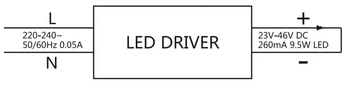 HALCYON R737 KWWUDL 9.5W Smart Tilt Kit - Driver