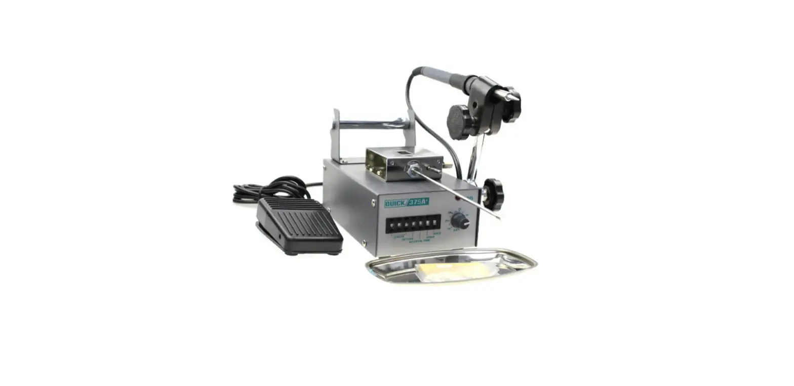 Quick 375a+ Self Feeder Soldering Station Instruction Manual