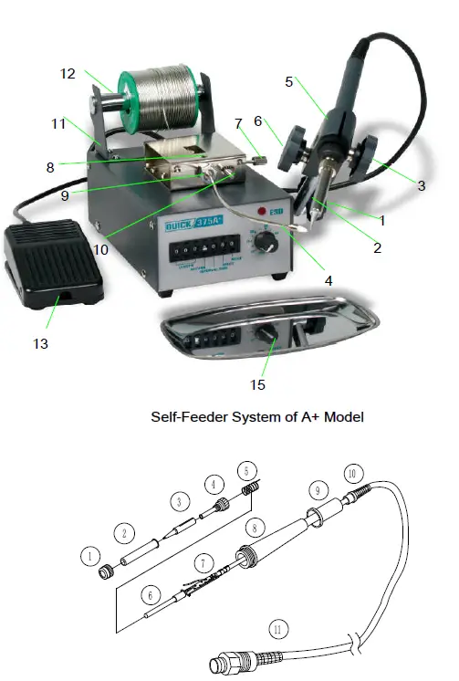 Quick-375A-Self-Feeder-Soldering-Station-FIG-9