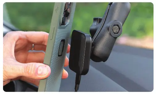 peak design M CM AE BK WEB 1 1 Inch Ball Adaptor - ATTACH DETACH PHONE