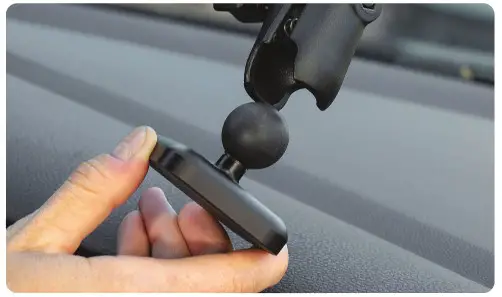 peak design M CM AE BK WEB 1 1 Inch Ball Adaptor - INSTALLATION