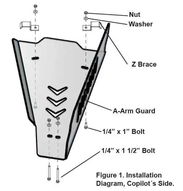 AFX-MOTORSPORTS-SKI060-B-Aluminum-A-Arm-Guards-fig-3