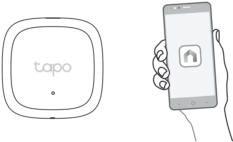 tp-link T310 Smart Temperature and Humidity Sensor - Set Up