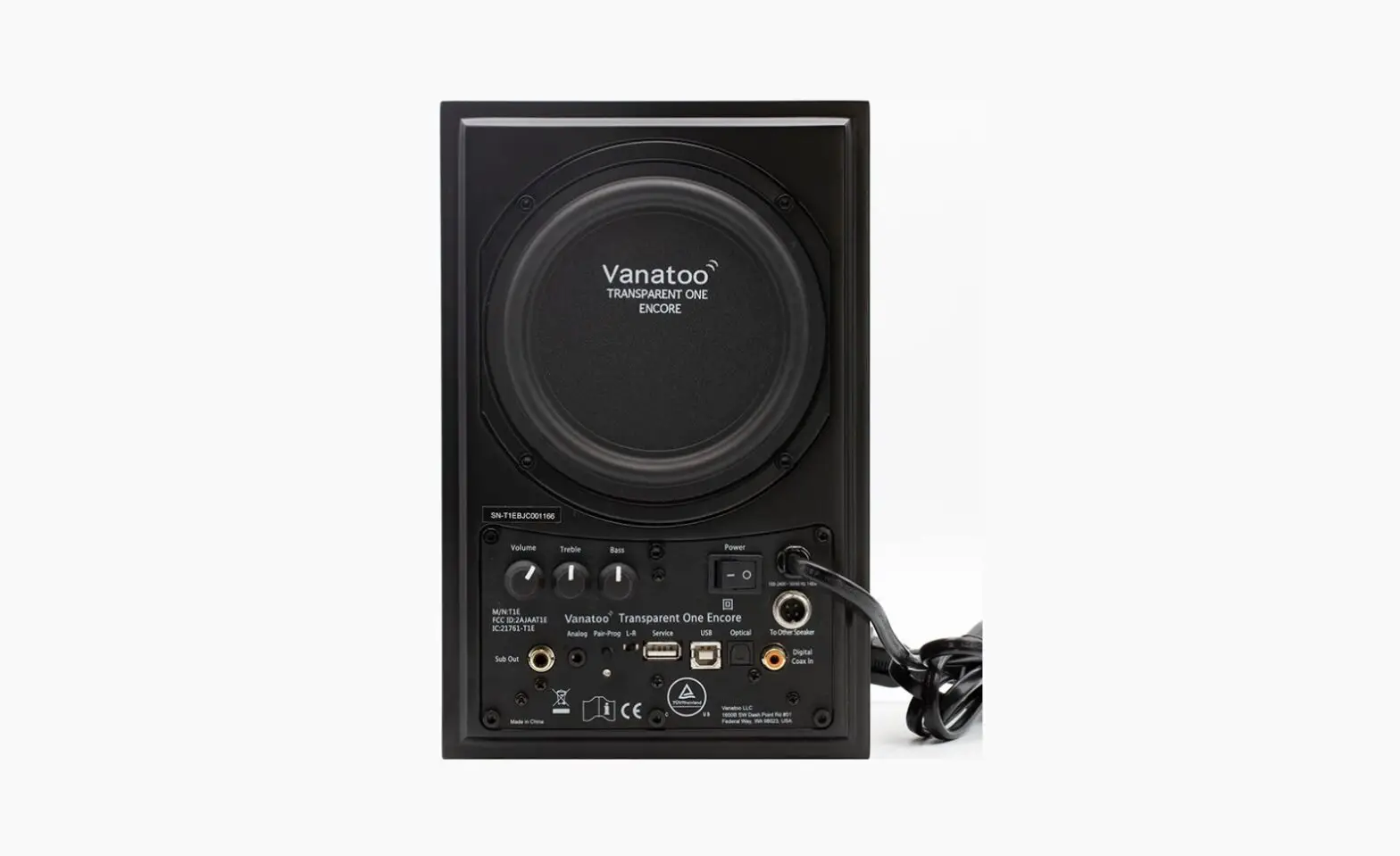 Vanatoo Transparent One Encore Powered Bluetooth Speaker User Guide