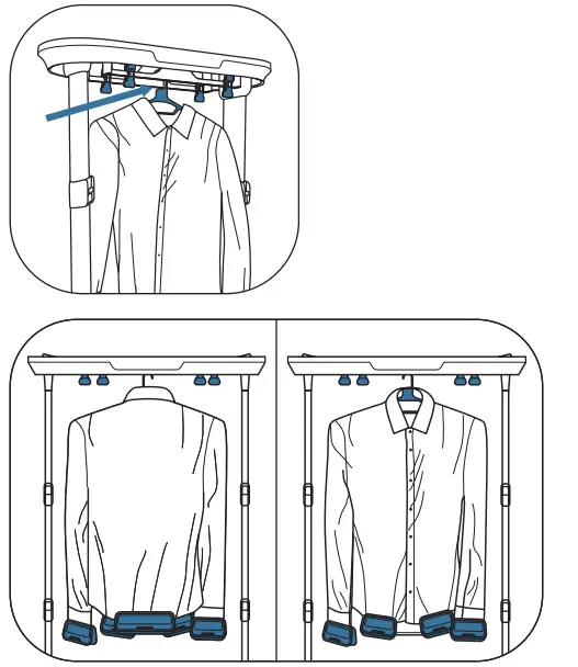 TEFAL YT40XX Automatic Garment Steamer - SHIRTS
