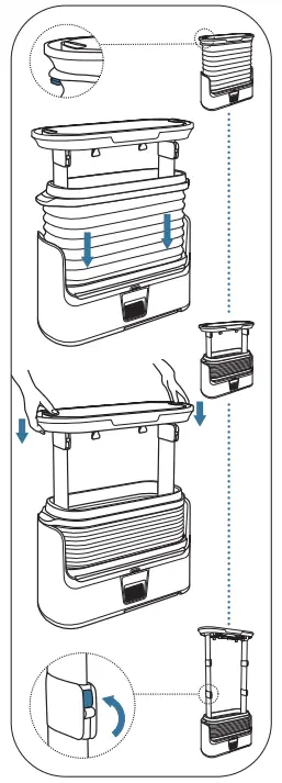 TEFAL YT40XX Automatic Garment Steamer - USING THE PRODUCT 1