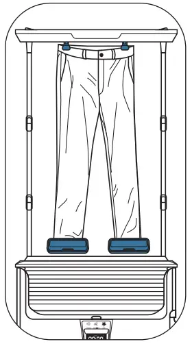 TEFAL YT40XX Automatic Garment Steamer - symbol 7