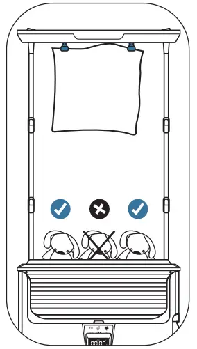 TEFAL YT40XX Automatic Garment Steamer - symbol 8
