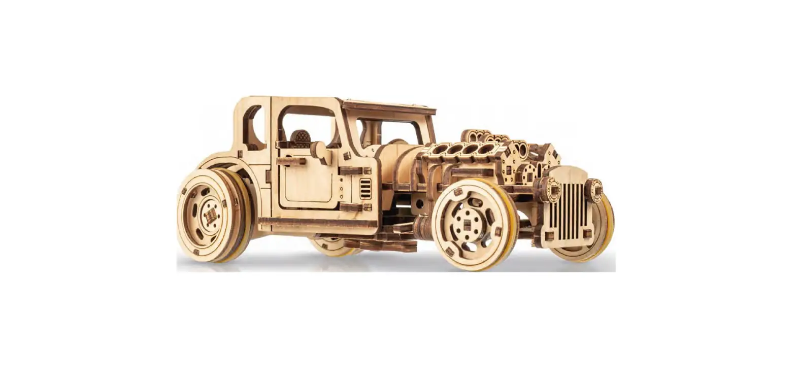 Ugears 119 Hot Rod Furious Mouse Instruction Manual