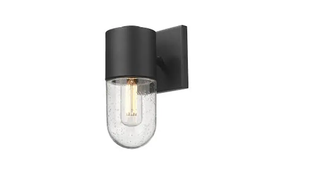 Golden Lighting 6080-ows Nb-sd Ezra 1 Light 10 Inch Natural Black Outdoor Wall Light Instruction Manual Golden Lighting 6080-ows Nb-sd Ezra 1 Light 10 Inch Natural Black Outdoor Wall Light Instruction Manual