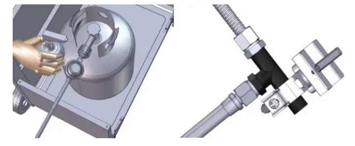 NEXGRILL 720-1057A Outdoor 3 Burner Griddle - CONNECTION 2