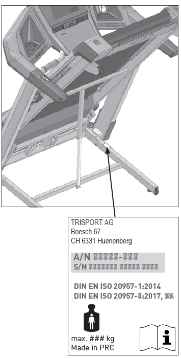 KETTLER TM1039-100 Alpha Run 800 Treadmill 11