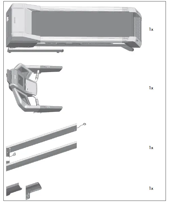 KETTLER TM1039-100 Alpha Run 800 Treadmill 3