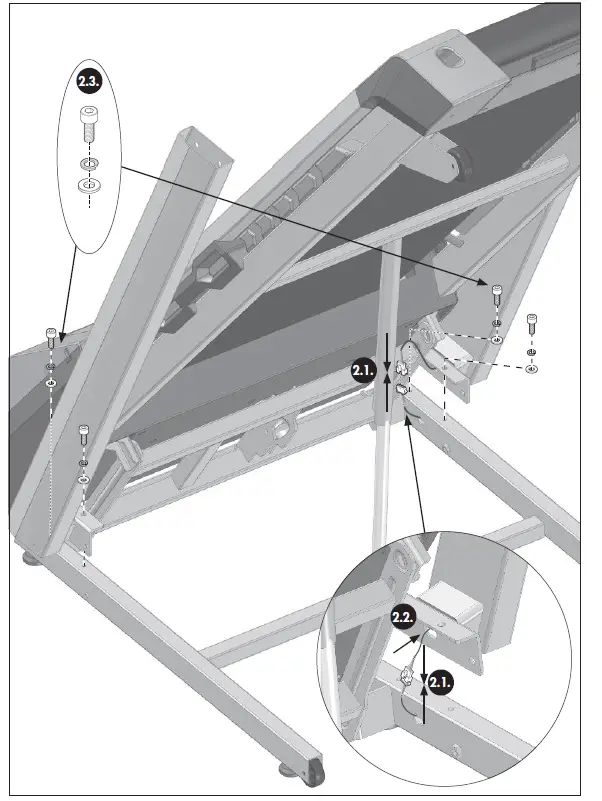 KETTLER TM1039-100 Alpha Run 800 Treadmill 7