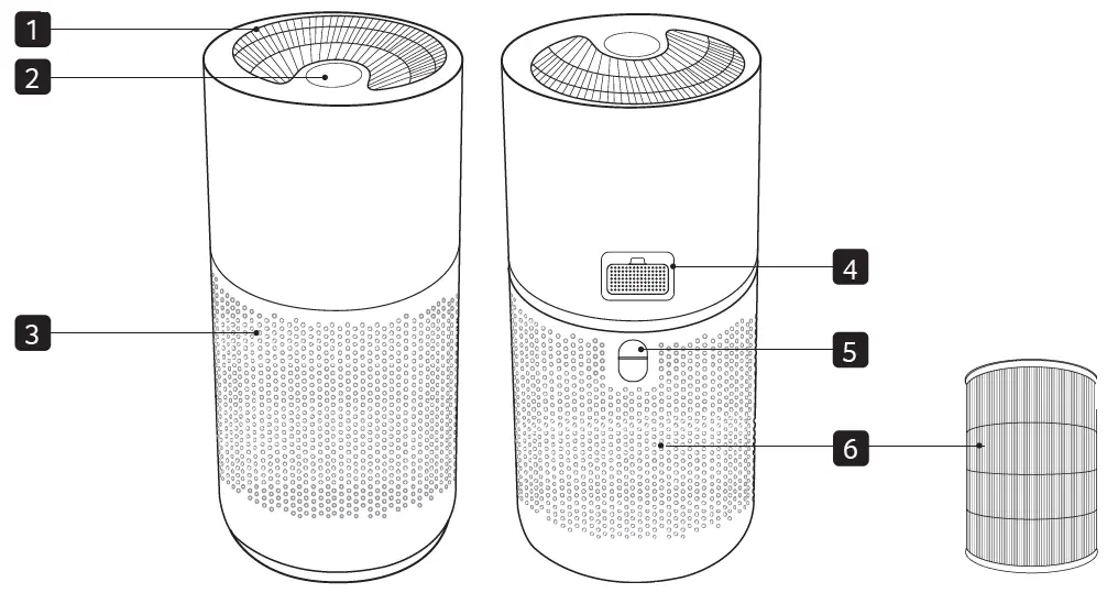 acerpure AP352-10W Air Purifier 2